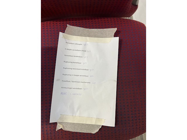 1x bureaustoel - afbeelding 8 van  8