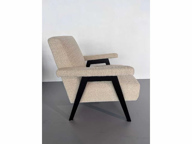 1x design fauteuil beige - afbeelding 4 van  4
