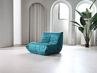 1x design fauteuil blauwgroen l - afbeelding 2 van  4