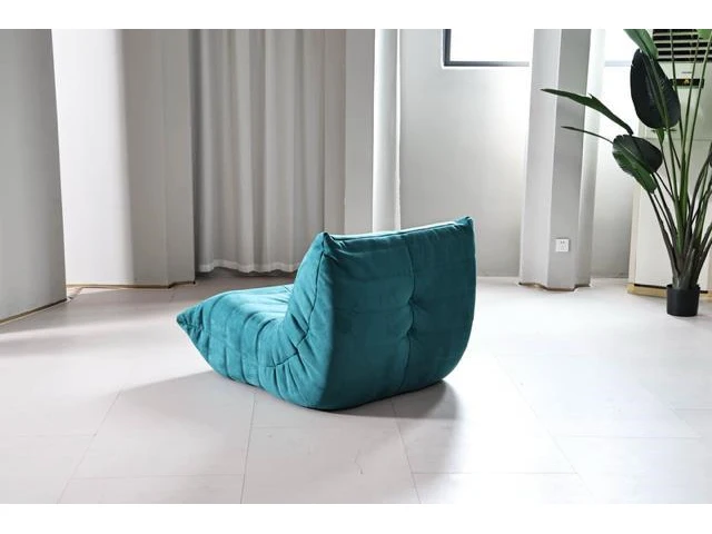 1x design fauteuil blauwgroen l - afbeelding 4 van  4