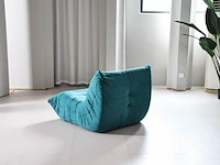 1x design fauteuil blauwgroen l - afbeelding 4 van  4