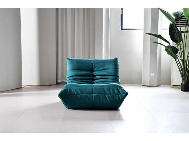 1x design fauteuil blauwgroen s - afbeelding 3 van  4