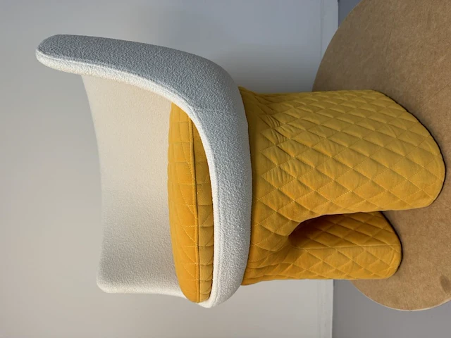 1x design fauteuil geel - afbeelding 5 van  8