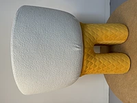 1x design fauteuil geel - afbeelding 7 van  8