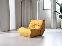 1x design fauteuil geel - afbeelding 4 van  6