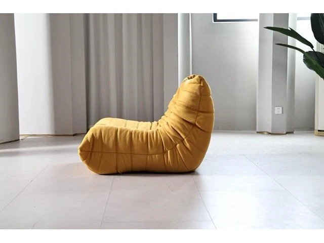 1x design fauteuil geel - afbeelding 6 van  6