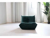 1x design fauteuil groen l - afbeelding 3 van  3