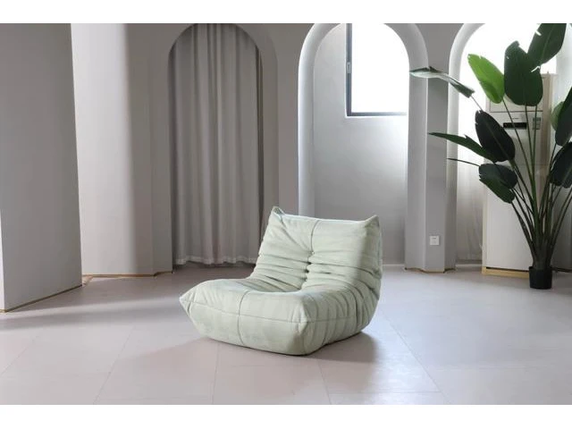 1x design fauteuil muntgroen l - afbeelding 1 van  4