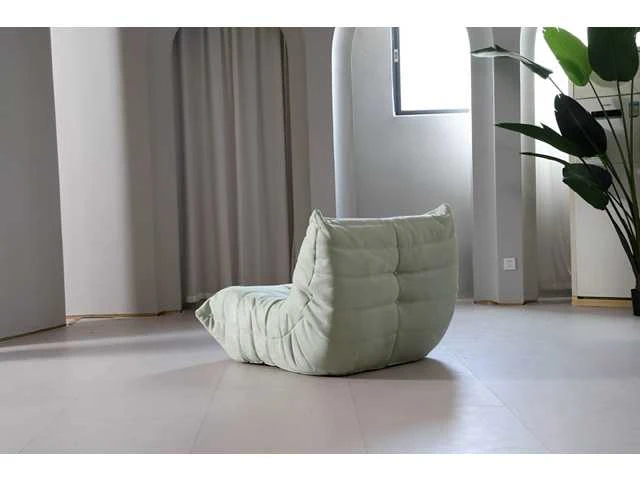 1x design fauteuil muntgroen l - afbeelding 3 van  4