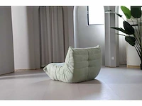 1x design fauteuil muntgroen l - afbeelding 3 van  4