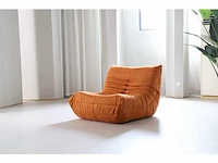 1x design fauteuil oranje l