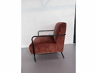 1x design fauteuil terracotta - afbeelding 2 van  4