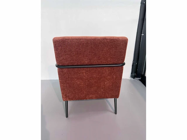 1x design fauteuil terracotta - afbeelding 4 van  4
