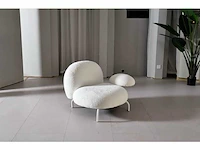 1x design fauteuil wit