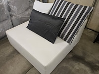 1x design lounge back cubik ice outdoor met 3 kussens - afbeelding 2 van  5