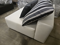 1x design lounge back cubik ice outdoor met 3 kussens - afbeelding 4 van  5