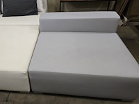 1x design lounge back cubik silver outdoor - afbeelding 2 van  2