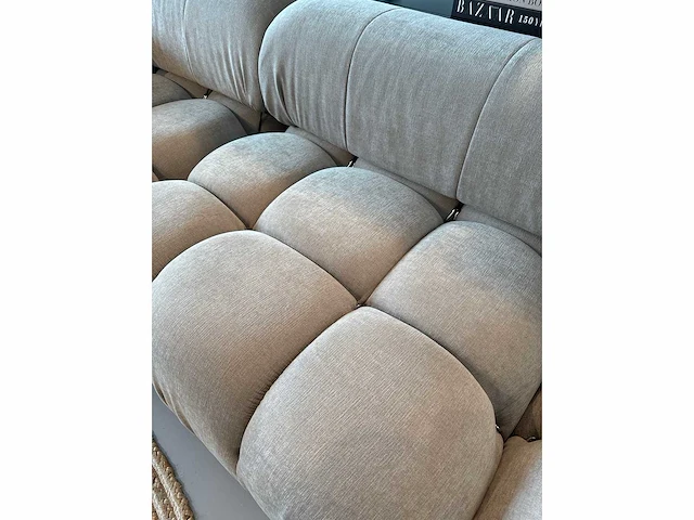 1x design zetel taupe - afbeelding 3 van  8