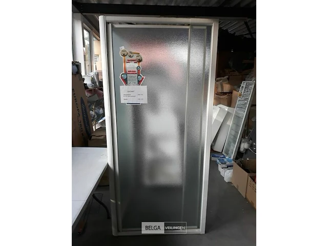 1x douchedeur + wand 81-95 cm showmodel - afbeelding 1 van  3