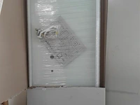 1x draaideur + 3 zijwanden voor douchebak 80 cm - afbeelding 1 van  3