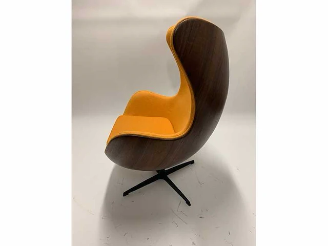 1x egg chair geel - afbeelding 4 van  4