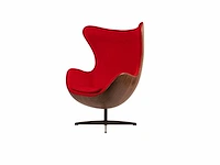 1x egg chair rood - afbeelding 1 van  3