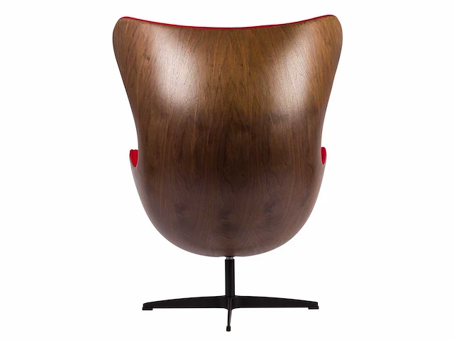 1x egg chair rood - afbeelding 3 van  3