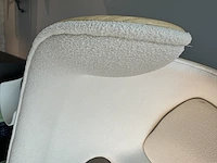 1x egg chair wit licht hout - afbeelding 2 van  7
