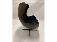 1x egg chair zwart - afbeelding 2 van  4