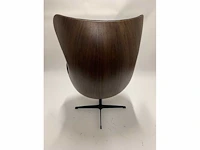 1x egg chair zwart - afbeelding 4 van  4