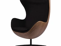 1x egg chair zwart - afbeelding 1 van  5