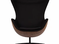 1x egg chair zwart - afbeelding 2 van  5