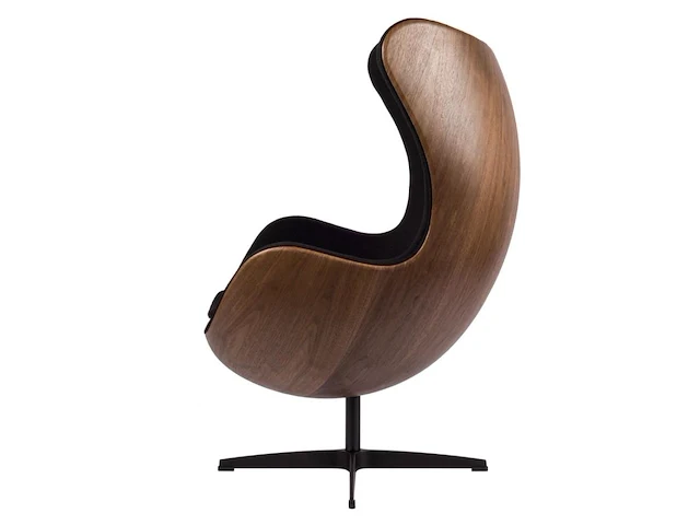 1x egg chair zwart - afbeelding 3 van  5