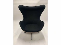 1x egg chair zwart - afbeelding 1 van  4