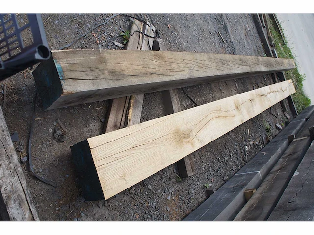 1x eiken balk geschaafd 280x180 - afbeelding 5 van  5