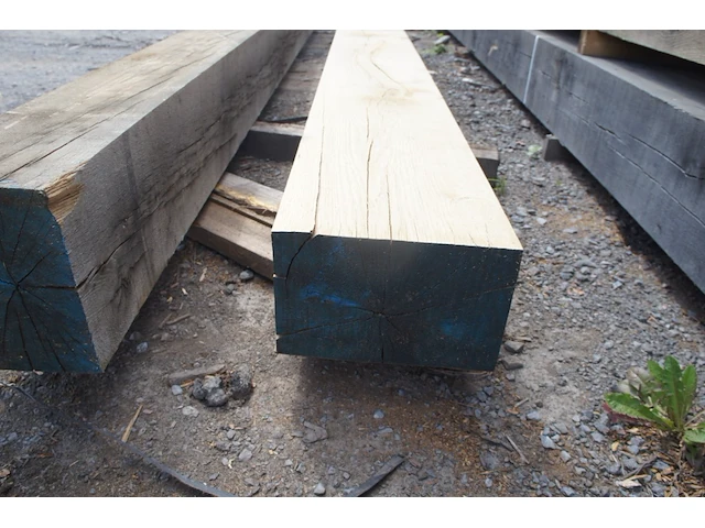 1x eiken balk geschaafd 280x180 - afbeelding 4 van  5