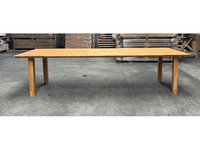 1x familietafel 3m - afbeelding 1 van  4