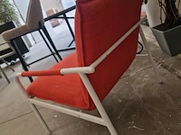 1x fauteuil rosa orange fabrics - afbeelding 4 van  5