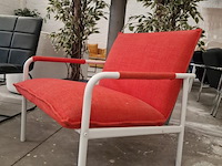 1x fauteuil rosa orange fabrics - afbeelding 2 van  5