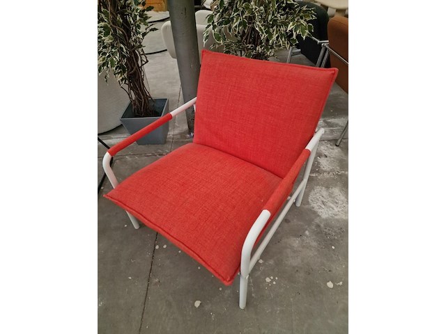 1x fauteuil rosa orange fabrics - afbeelding 3 van  5