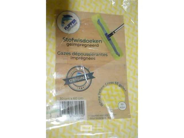 1x flipper en 6 pakken doeken 30x60cm - afbeelding 2 van  2