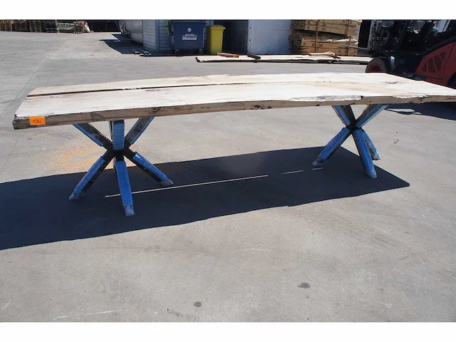 1x hardhouten buitentafel 70mm - afbeelding 1 van  7