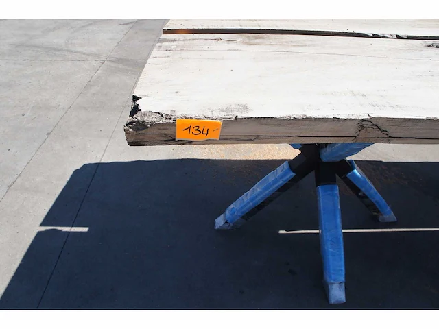 1x hardhouten buitentafel 70mm - afbeelding 2 van  7