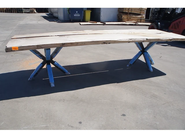 1x hardhouten buitentafel 70mm - afbeelding 1 van  7