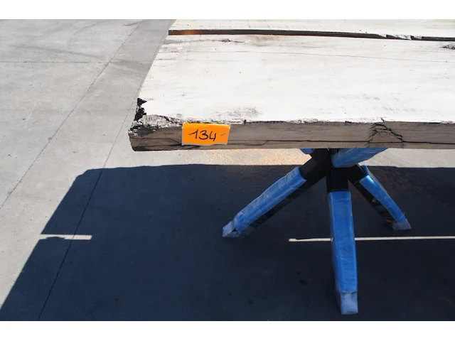 1x hardhouten buitentafel 70mm - afbeelding 2 van  7