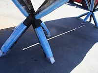 1x hardhouten buitentafel 70mm - afbeelding 6 van  7