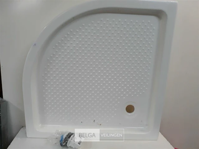 1x hoek douchebak afgerond 90x90 cm - afbeelding 2 van  3