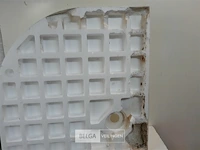 1x hoek douchebak afgerond 90x90 cm - afbeelding 3 van  3