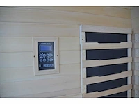 1x infrarood sauna met douche combinatie - afbeelding 7 van  9