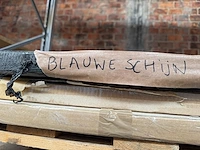 1x keramisch tafelblad bootovaal blauwe schijn - 2200mm - afbeelding 3 van  5